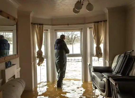 water damage restoration service Highland Acres
